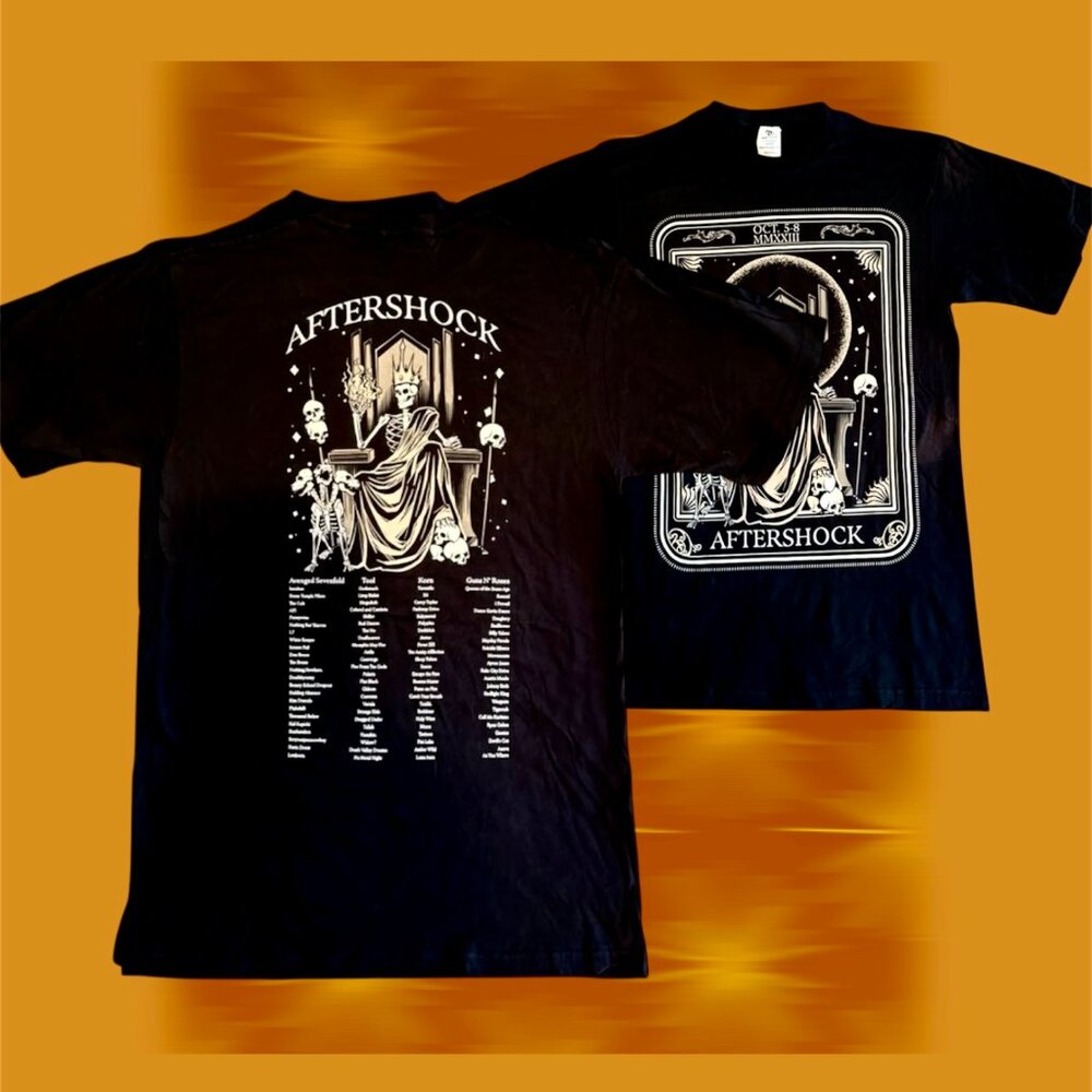 Aftershock Festival  Never Worn T-Shirts